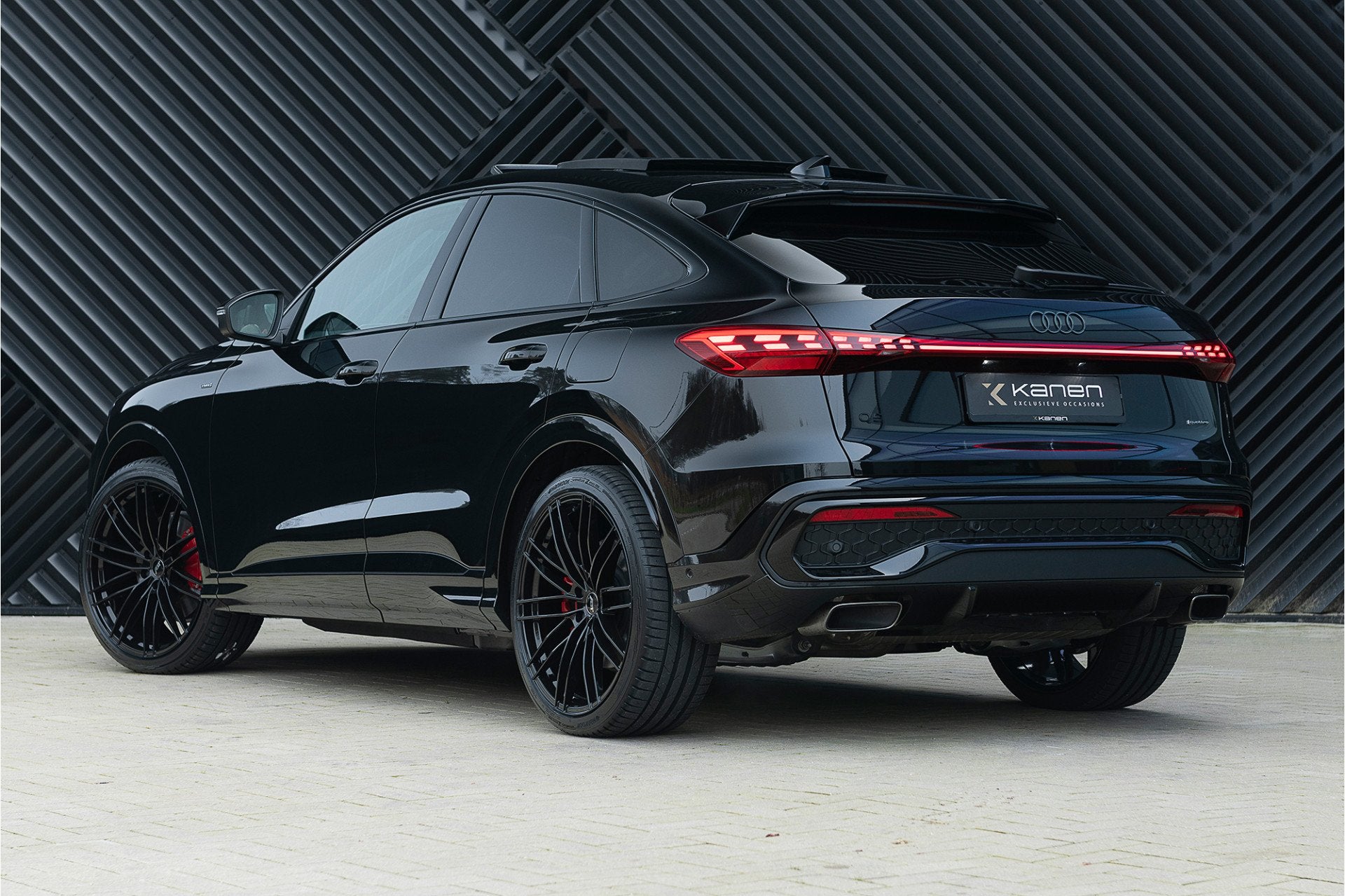 Audi Q5 Sportback 2.0 e-hybrid quattro 270 KW S edition Comp, Auto's, Audi, Automaat, Gebruikt, Zwart, 4 cilinders