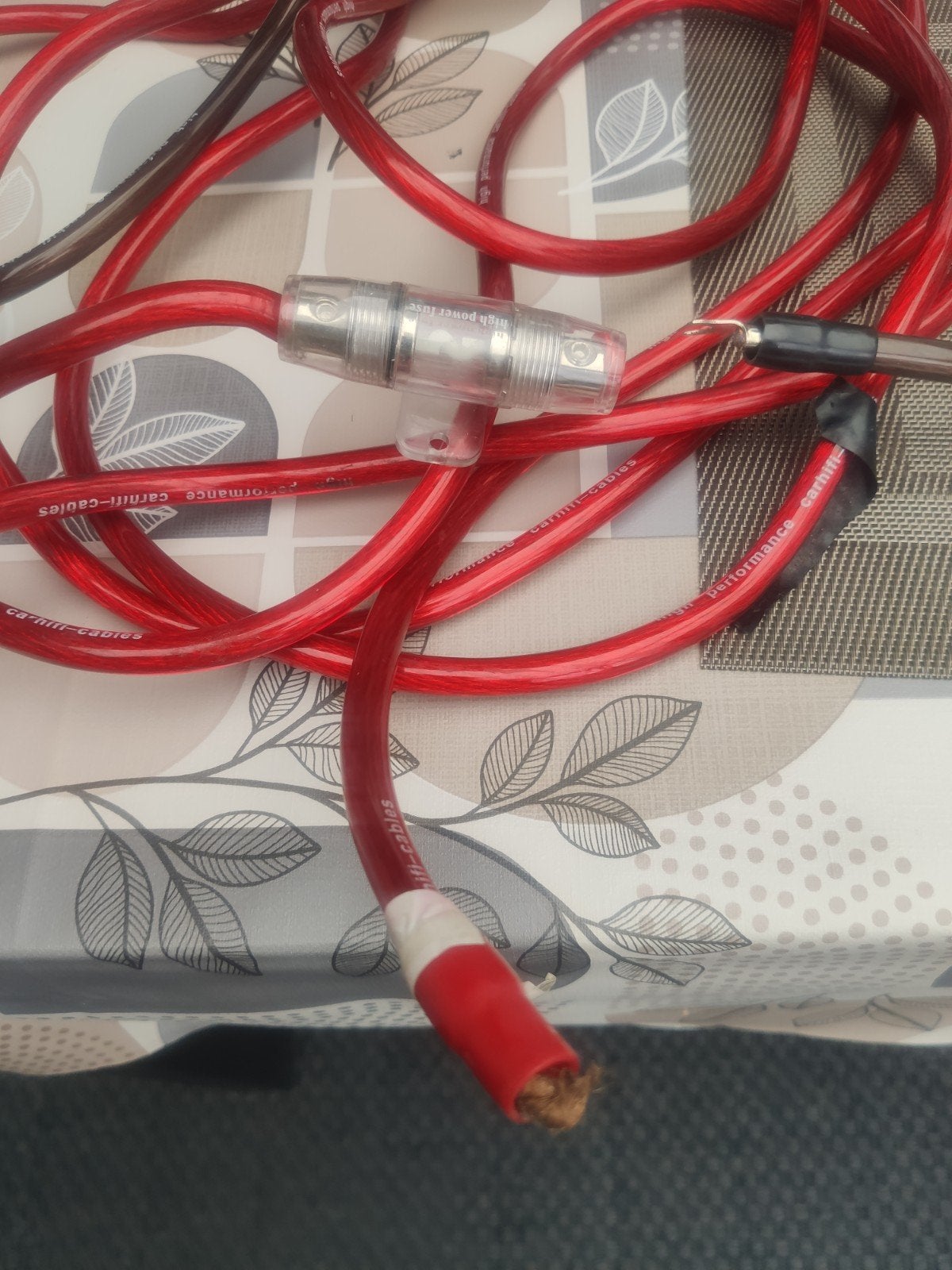 Dikke stroomkabel voor audio, Auto-onderdelen, Accu's en Toebehoren, Ophalen