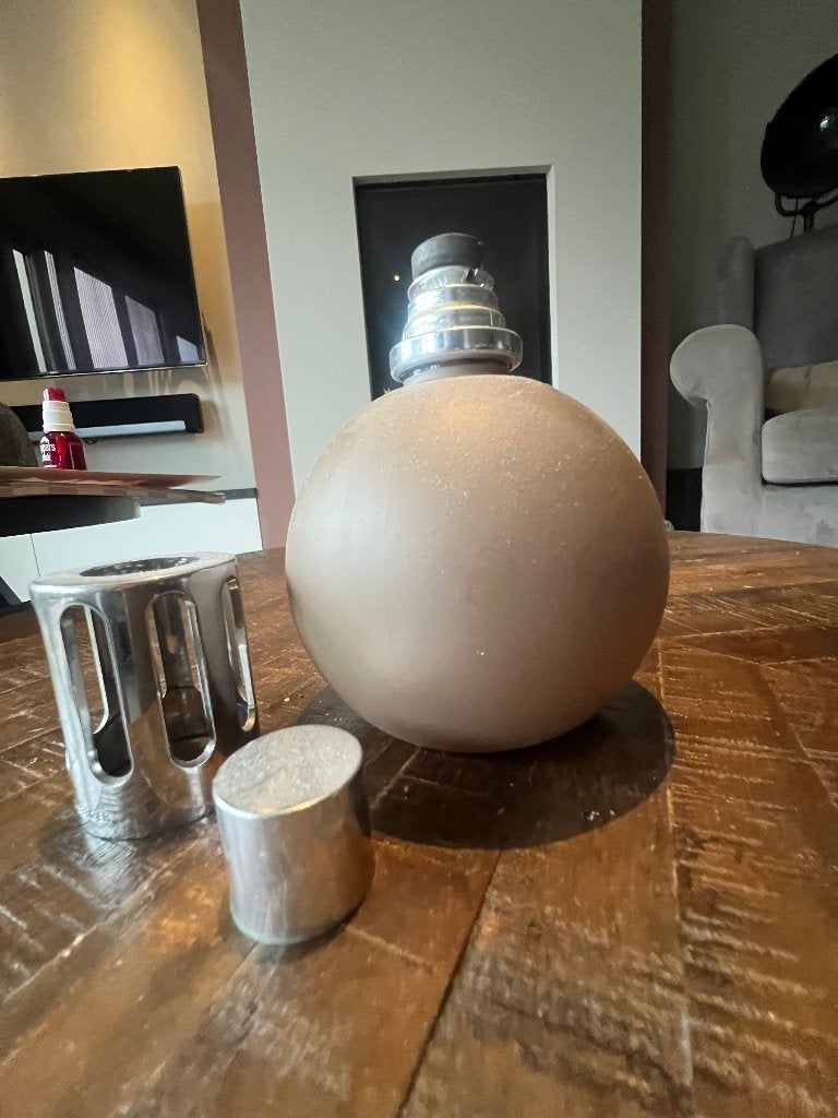 Berger Lampe, Huis en Inrichting, Woonaccessoires | Kandelaars en Kaarsen, Gebruikt, Geurverspreider, Bruin, Overige merken
