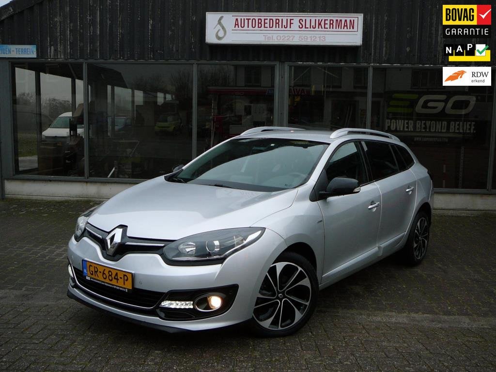 Renault Mégane Estate 1.2 TCe 85kw Bose. motor 38dkm Navi t, Voorwielaandrijving, Gebruikt, Euro 6, 4 cilinders