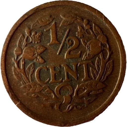 1/2 cent munten collectie (124 stuks), Postzegels en Munten, Munten | Nederland, Ophalen of Verzenden, Koningin Wilhelmina, Overige waardes