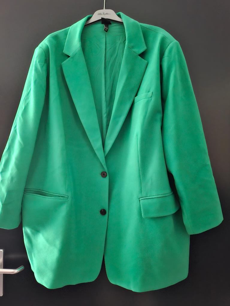 Colbert groen maat 62-64, Kleding | Dames, Verzenden, Ulla Popken, Zo goed als nieuw, Jasje of Colbert