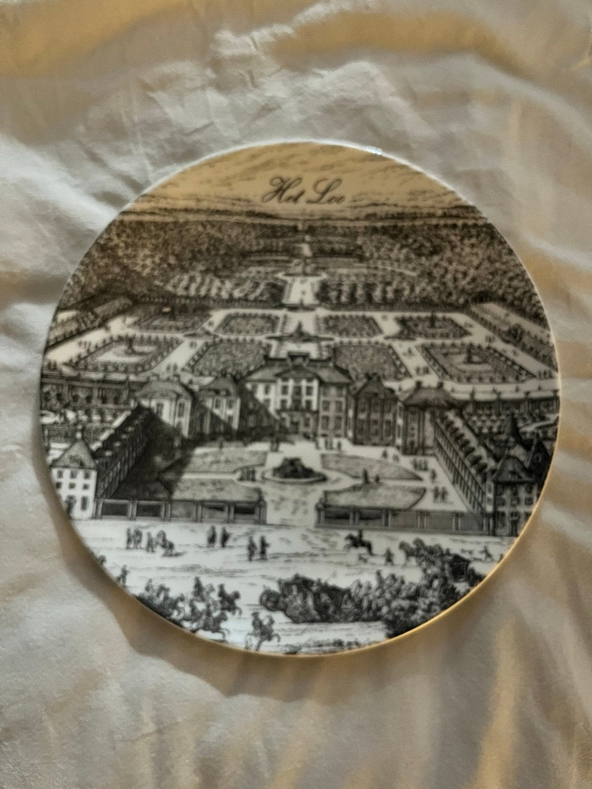 Decoratief bord Het Loo Focke & Meltzer, Antiek en Kunst, Ophalen of Verzenden