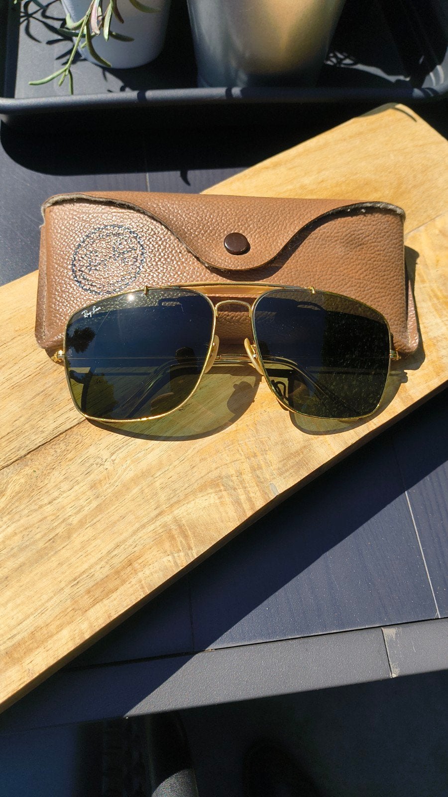 Vintage Ray-Ban Bausch & Lomb USA Explorer 2 Zonnebril 62-14, Zonnebril, Overige kleuren, Ophalen of Verzenden, Zo goed als nieuw