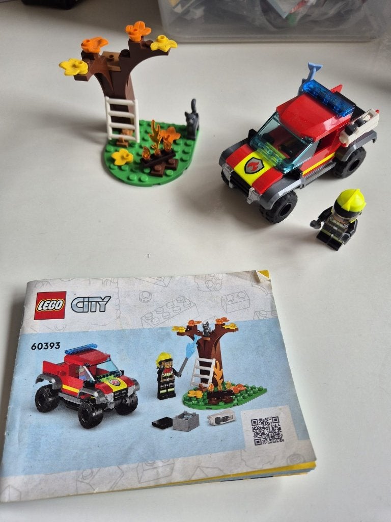 Lego brandweer 60393, City, Lego, Ophalen of Verzenden, Zo goed als nieuw