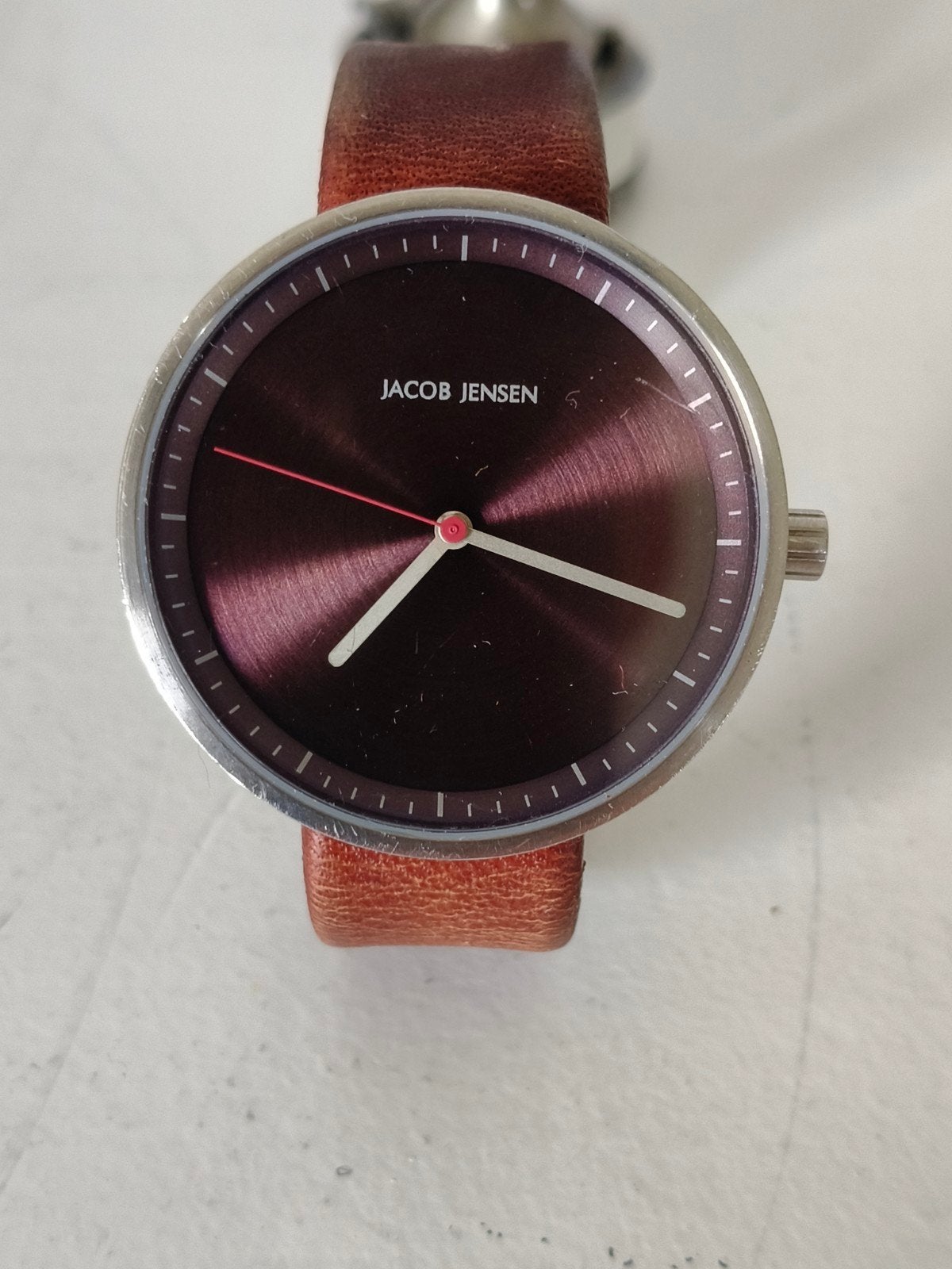 Jacob Jensen horloge, Overige merken, Staal, Polshorloge, Ophalen of Verzenden