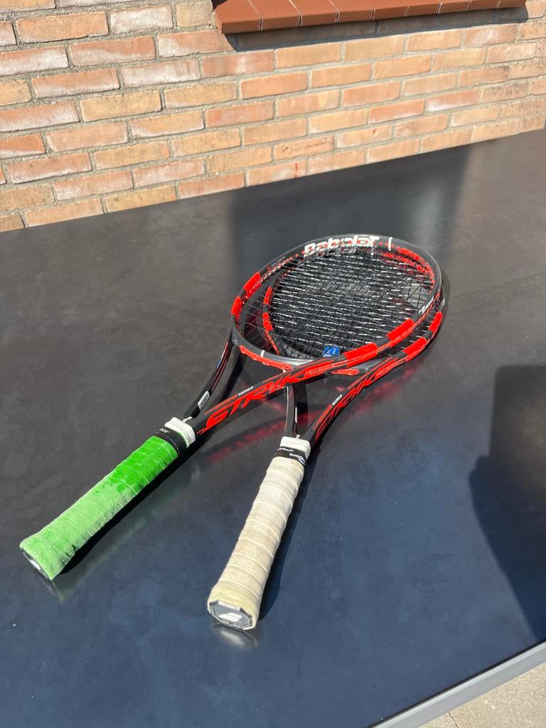 Babolat Pure Strike 100 tennisrackets, Sport en Fitness, Ophalen of Verzenden, Gebruikt, Racket, Babolat
