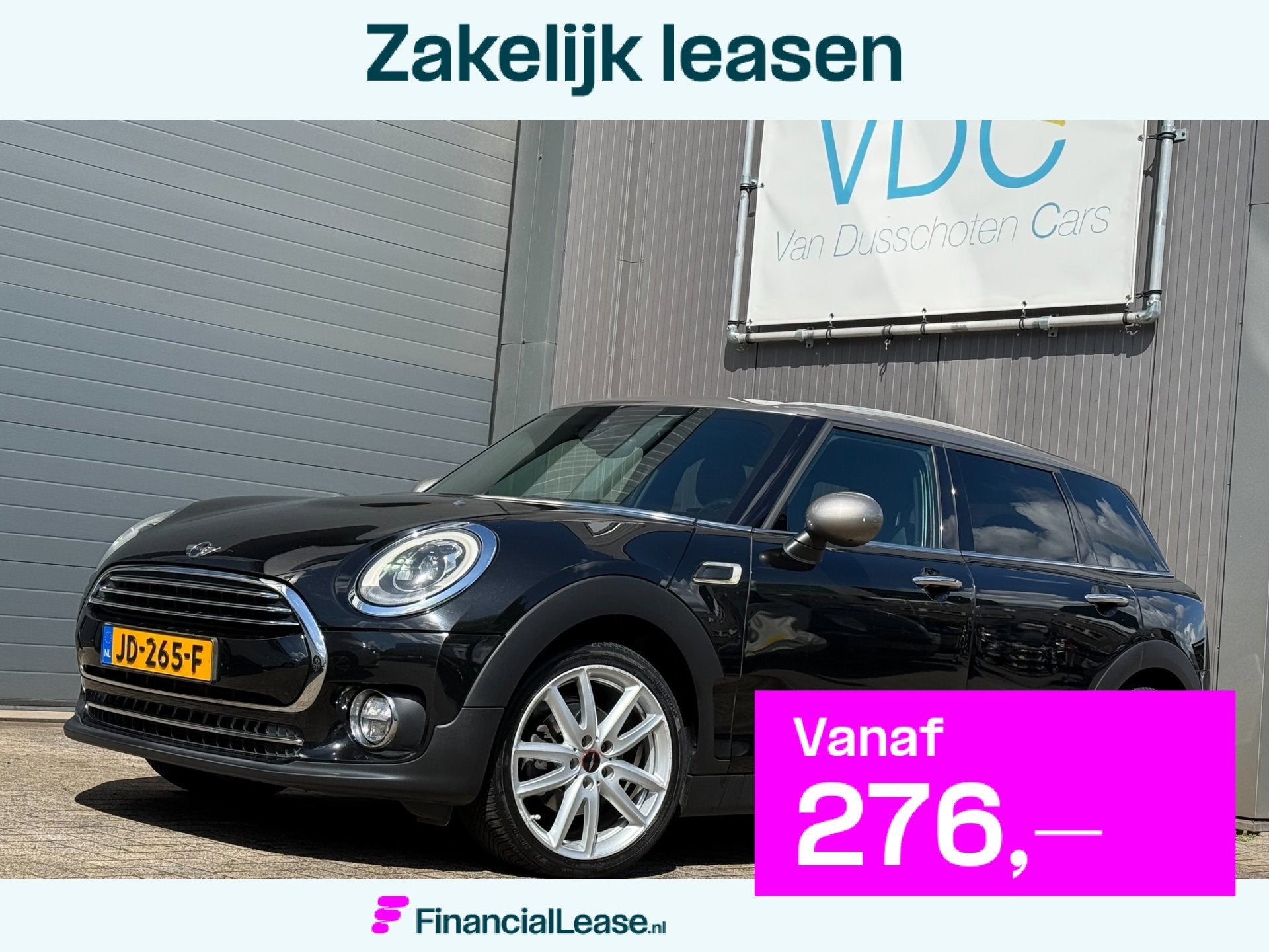 Mini Mini Clubman 1.5 Cooper Chili | Automaat | Leder / Alca, Gebruikt, Zwart, Origineel Nederlands, 19 km/l