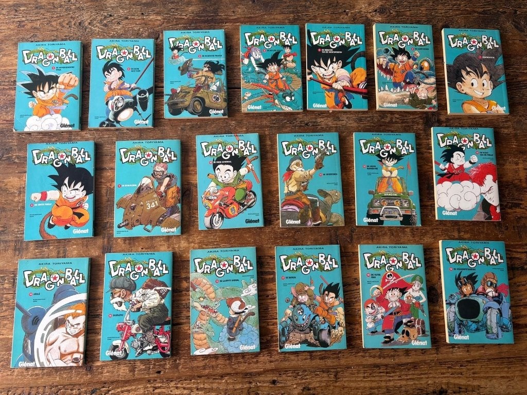 Dragon Ball comics - Akira Toriyama - Serie 1 t/m 19, Ophalen, Akira Toriyama, Zo goed als nieuw, Japan (Manga)