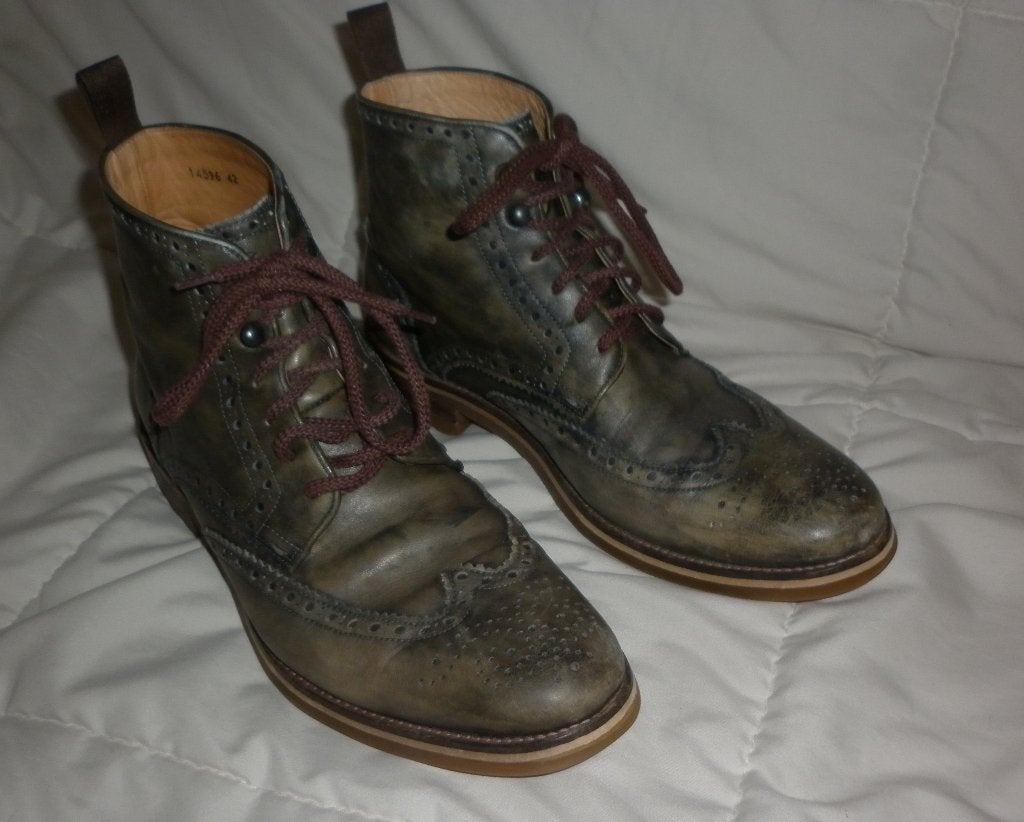 veterschoenen   maat 42  hoog model merk :  Gina Brunotti, Kleding | Dames, Schoenen, Overige typen, Ophalen of Verzenden, Gedragen