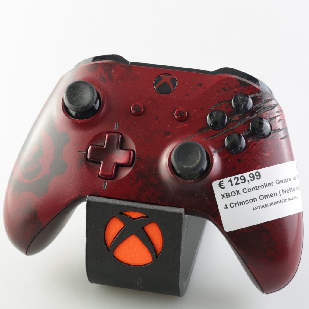 XBOX Controller Gears of War 4 Crimson Omen | Nette staat, Microsoft, Zo goed als nieuw, Support@microsoft.com, Microsoft Corporation
One Microsoft Way
Redmond, WA 98052-6399
USA