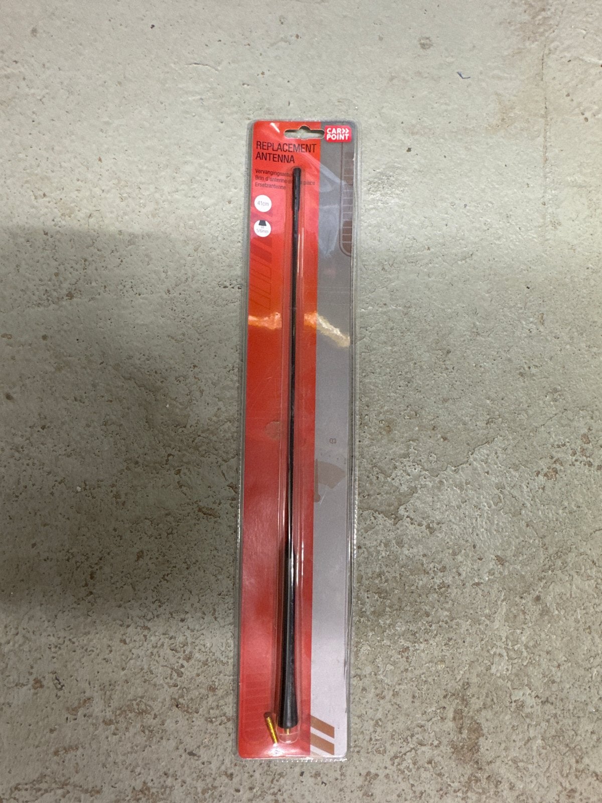 CARPOINT Vervangingsantenne 41cm - Nieuw in verpakking, Auto diversen, Auto-accessoires, Ophalen, Nieuw