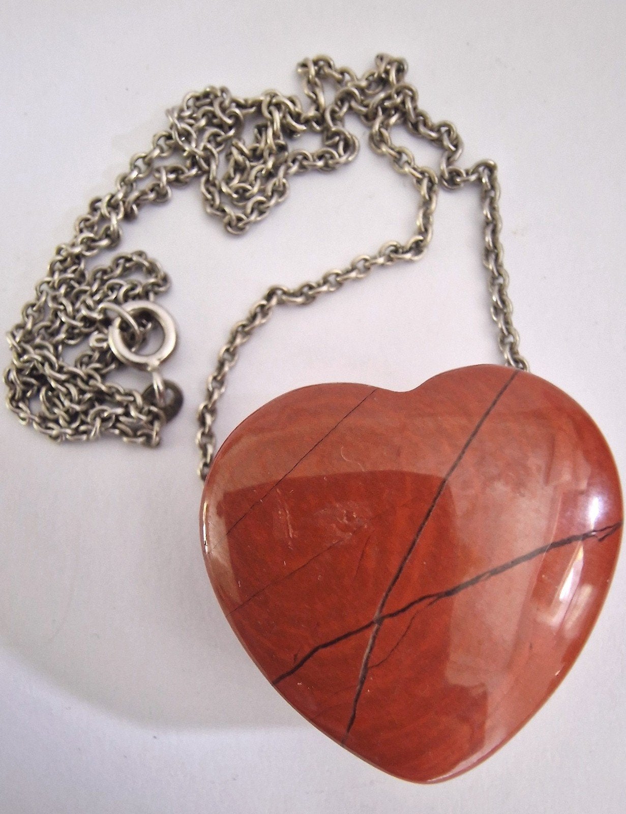 Zilveren ketting met hanger., Ophalen of Verzenden