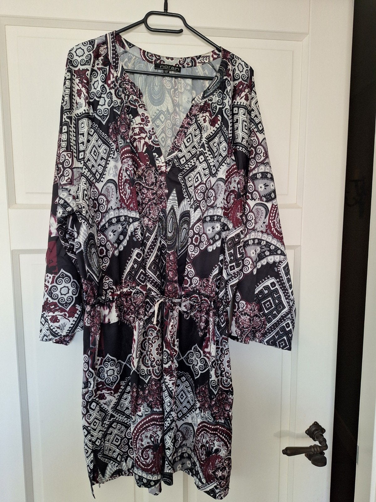 Norah lange blouse (of kort jurkje) Maat 48. Paisley Print, Ophalen of Verzenden, Zo goed als nieuw, Maat 46/48 (XL) of groter