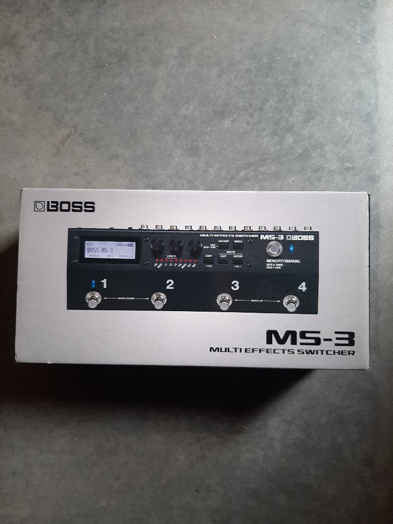 Boss MS-3 Multi Effects Switcher, Ophalen of Verzenden, Zo goed als nieuw, Multi-effect