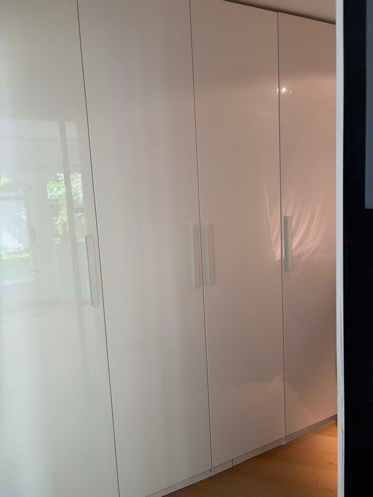 5 witte hoogglans Fardal deuren Ikea, Huis en Inrichting, Kasten | Kledingkasten, Ophalen, Kunststof, Gebruikt, 200 cm of meer