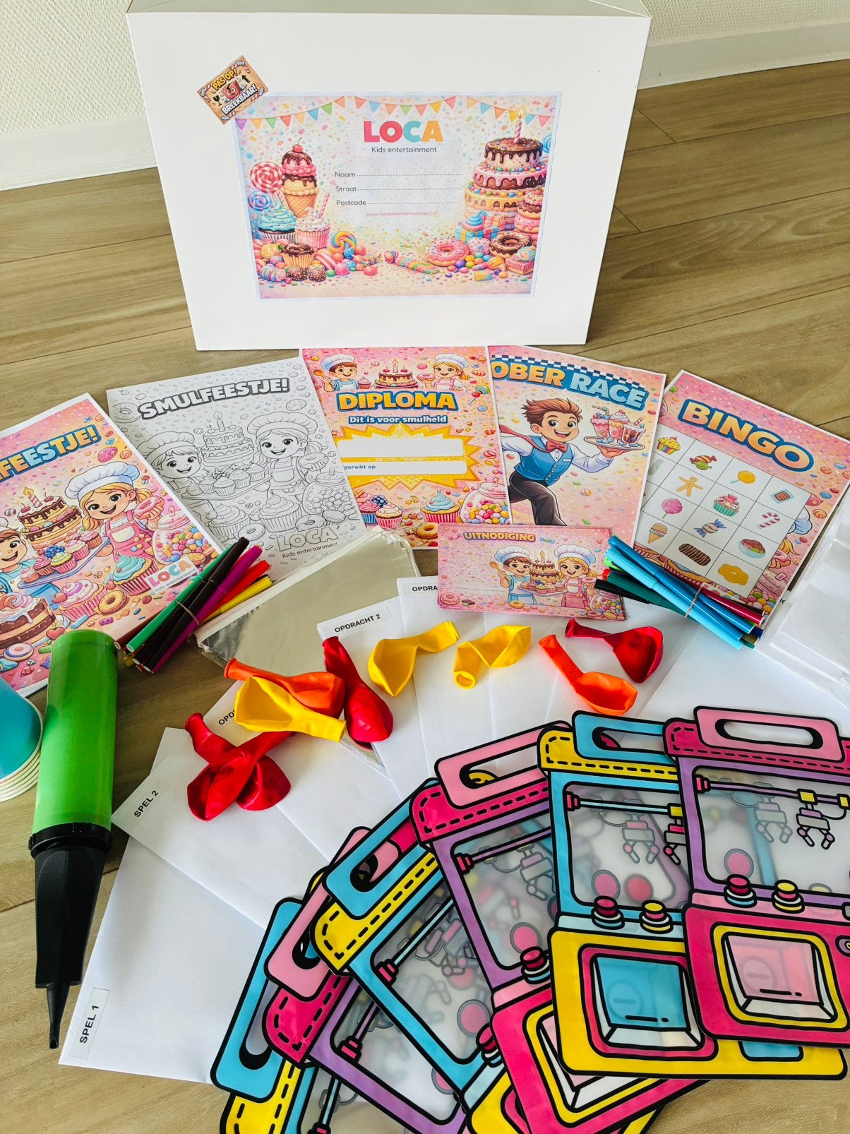 Smulfeestje kinderfeestje, Ophalen of Verzenden, Verjaardag