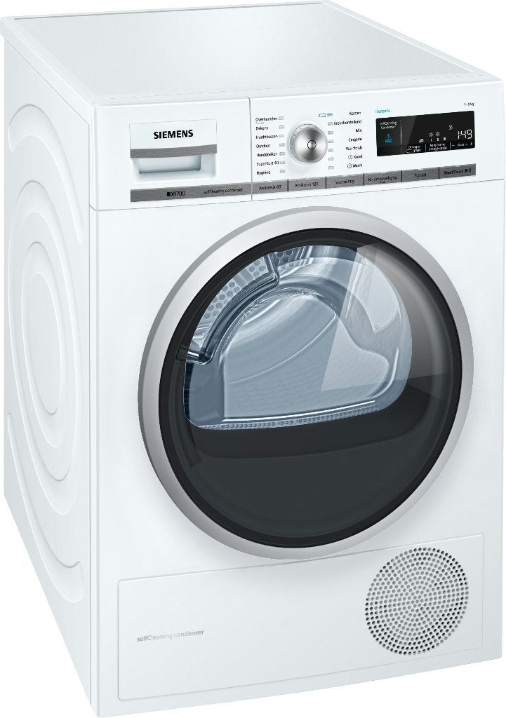 Siemens WT47W562, 9 kg.,A++, Zelfreinigend Cond.,Refurb.,Gar, Witgoed en Apparatuur, Wasdrogers, Ophalen, Gebruikt, Overige typen