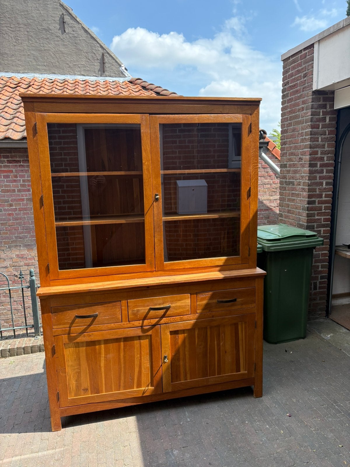 Buffetkast/servieskast 2.11x1.50x 0.48 M, Huis en Inrichting, Kasten | Buffetkasten, Ophalen, Zo goed als nieuw, 25 tot 50 cm