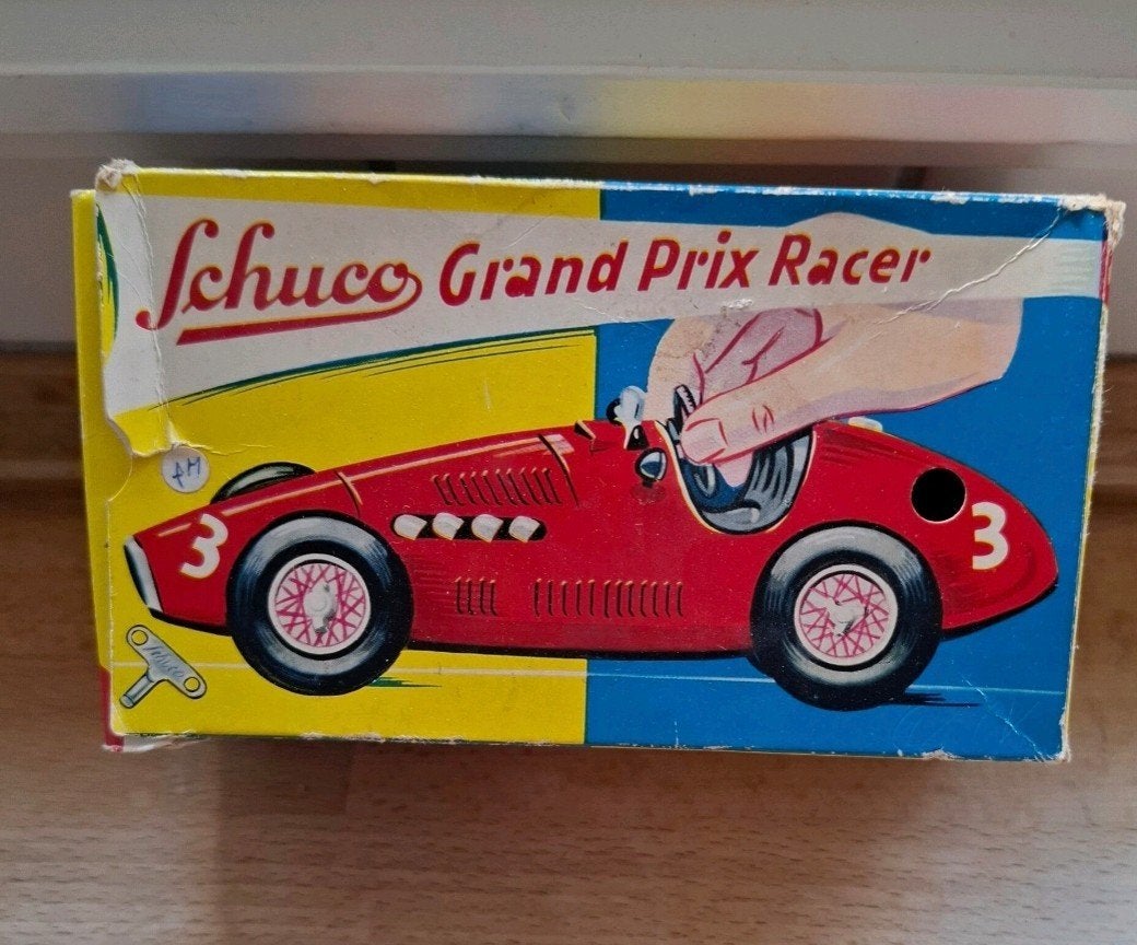 Schuco Grand Prix Racer 1070 - Vintage Speelgoedauto, Verzenden