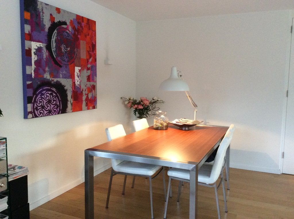 SCHILDERIJ, Antiek en Kunst, Ophalen of Verzenden, Acrylverf, Abstract