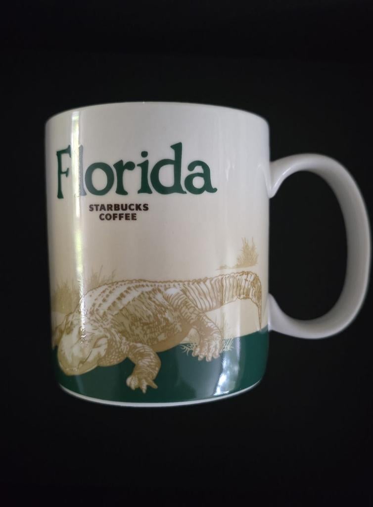 Starbucks Collector Series Florida Mug 2010, Alligator., Huis en Inrichting, Keuken | Servies, Ophalen of Verzenden, Zo goed als nieuw