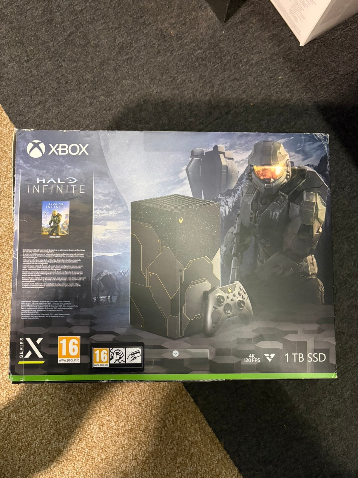 Xbox Series X Halo Limited Edition, Spelcomputers en Games, Ophalen of Verzenden, Zo goed als nieuw