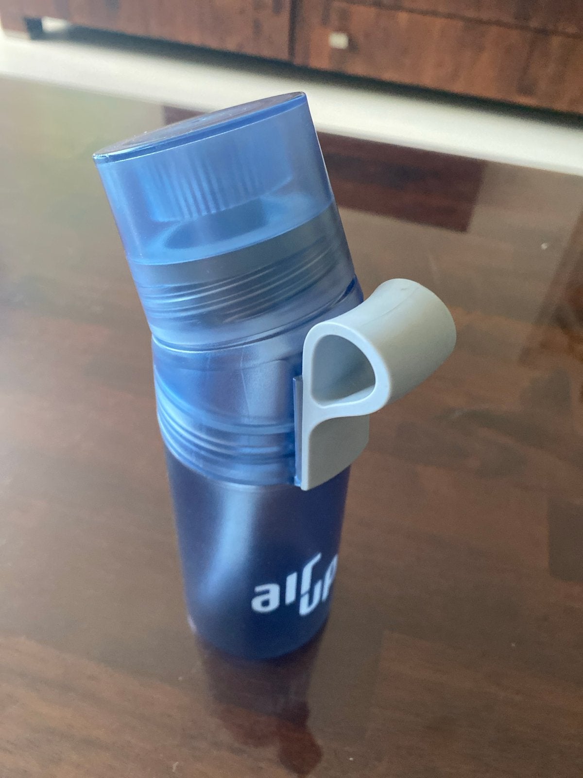 Air Up drinkfles - Blauw, Ophalen of Verzenden, Zo goed als nieuw