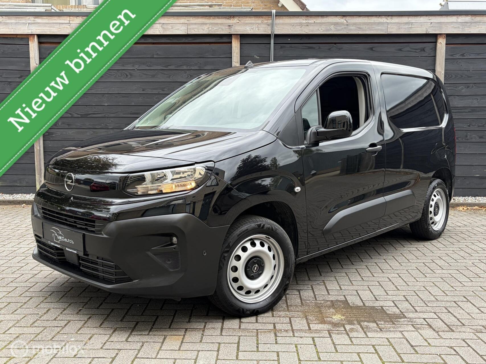 Opel Combo 1.5 BlueHDi 102 PK binnenspiegelcamera / airco /, Gebruikt, Zwart, 4 cilinders, Bedrijf
