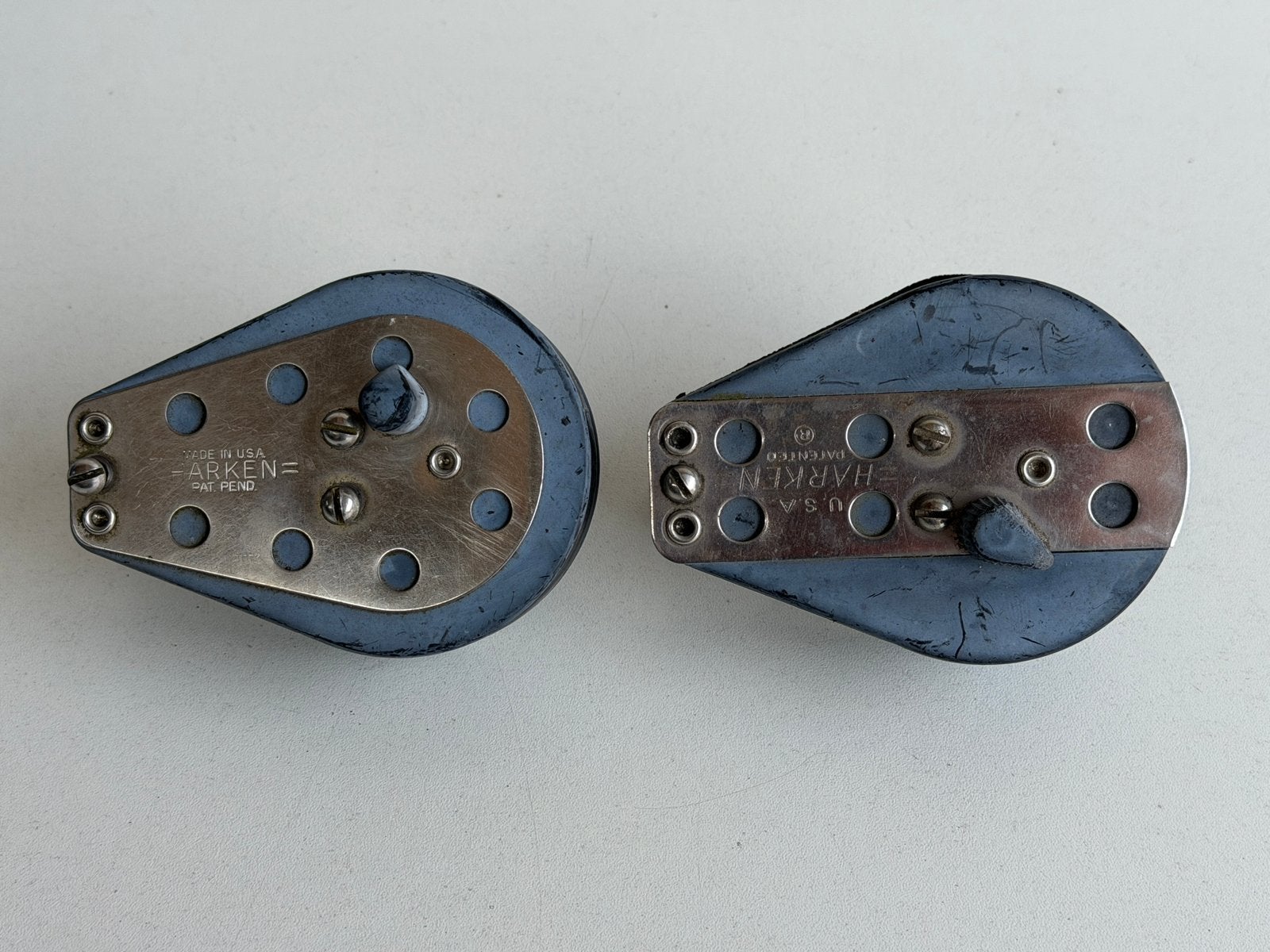 Harken schildpadblok met ratel 75 mm tot 12 mm lijn, Ophalen of Verzenden, Gebruikt, Overige typen