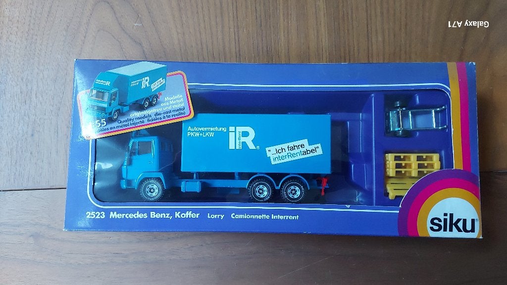 Siku 2523 Mercedes, Ophalen of Verzenden, Zo goed als nieuw, Bus of Vrachtwagen, SIKU
