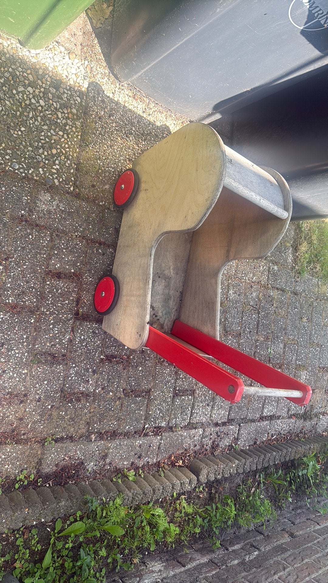 Gratis houten kinderwagen, Ophalen, Gebruikt, Overige merken