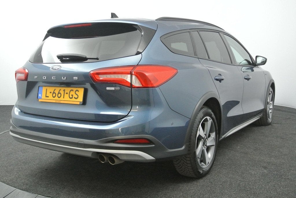 Ford Focus Wagon 1.0 125pk EcoBoost Hybrid Active Business |, Gebruikt, Met garantie (alle), Blauw, Origineel Nederlands