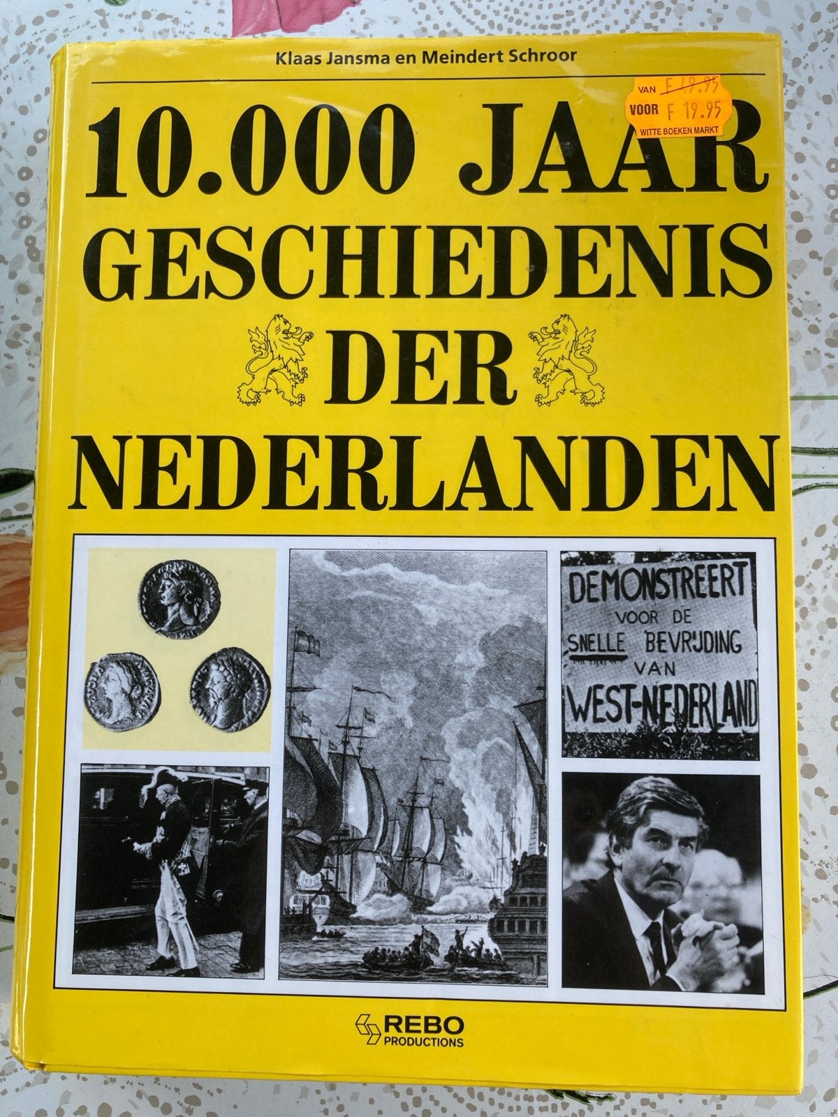 10.000 Jaar Geschiedenis der Nederlanden - Klaas Jansma, Ophalen of Verzenden, 20e eeuw of later, Zo goed als nieuw