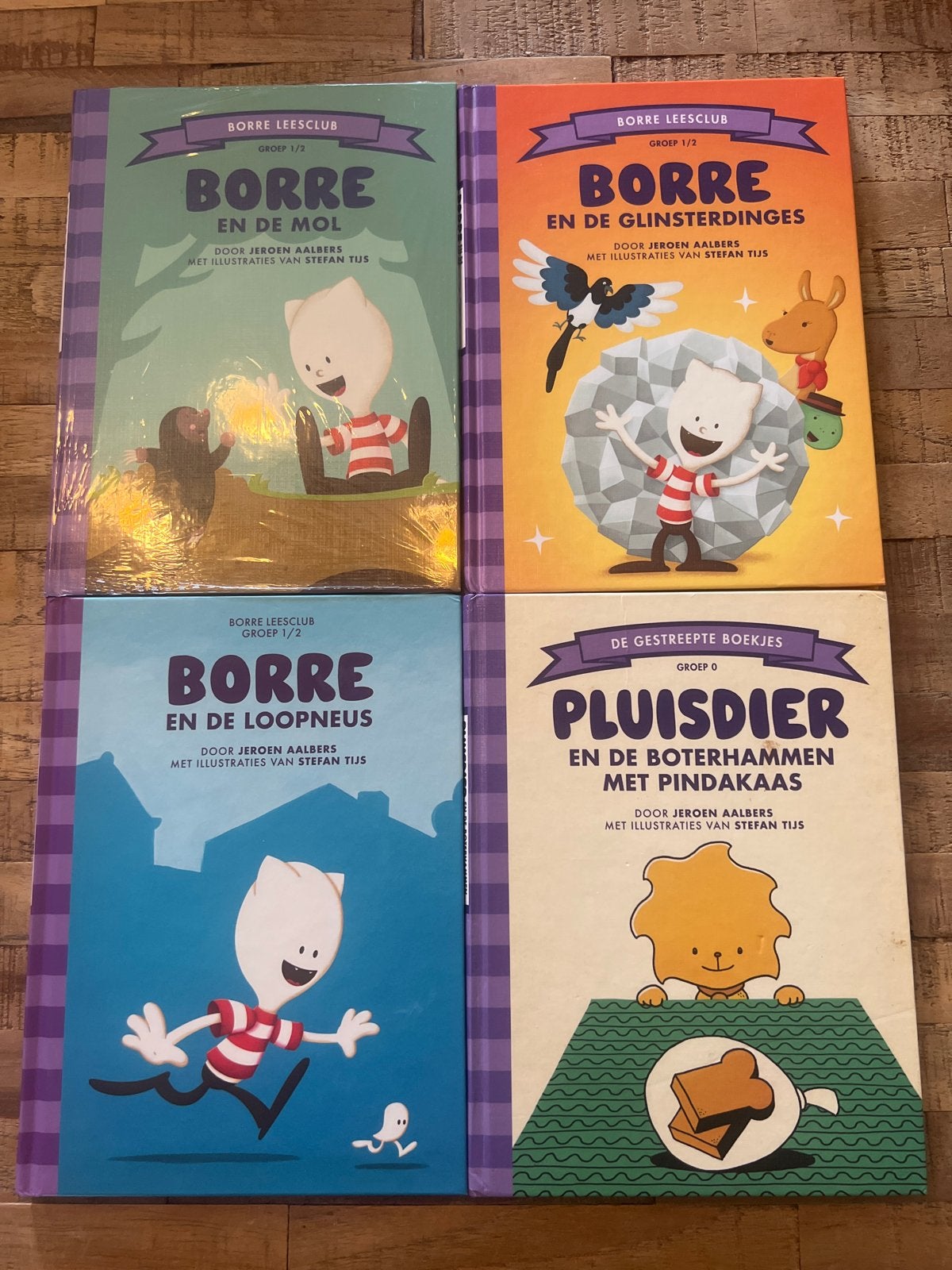Borre Boekjes - 4 stuks (los of in 1 koop), Gelezen, 5 of 6 jaar, Fictie algemeen, Jongen of Meisje
