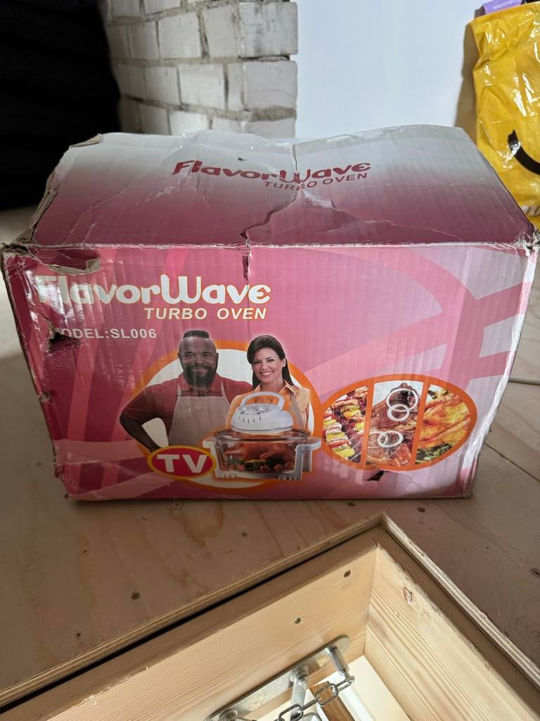 FlavorWave Turbo Oven, Ophalen of Verzenden, Zo goed als nieuw