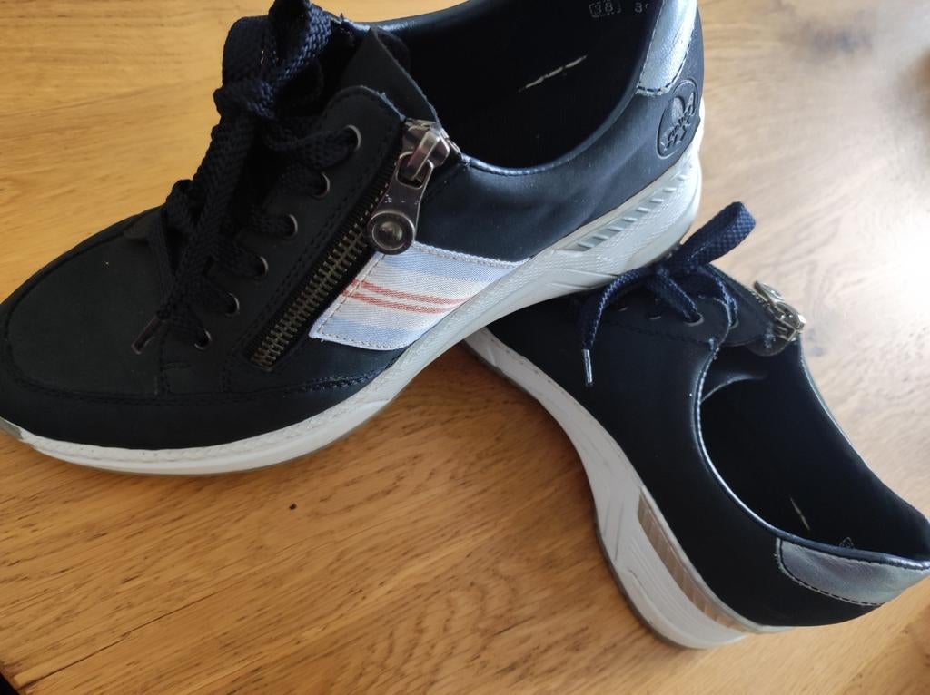 Rieker 38 maat, Ophalen, Zo goed als nieuw, Blauw, Sneakers of Gympen
