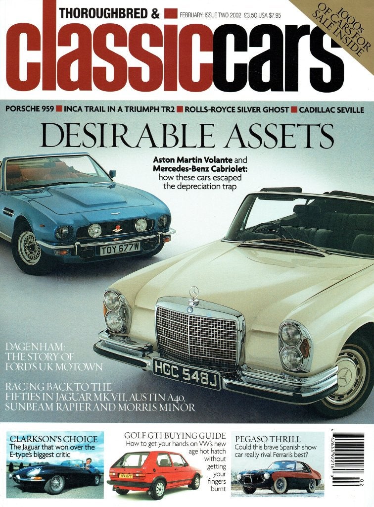 Thoroughbred & Classic 2002 nr. 2 (o.a. Pegaso Z-102 Thrill), Verzenden, Gelezen, Algemeen