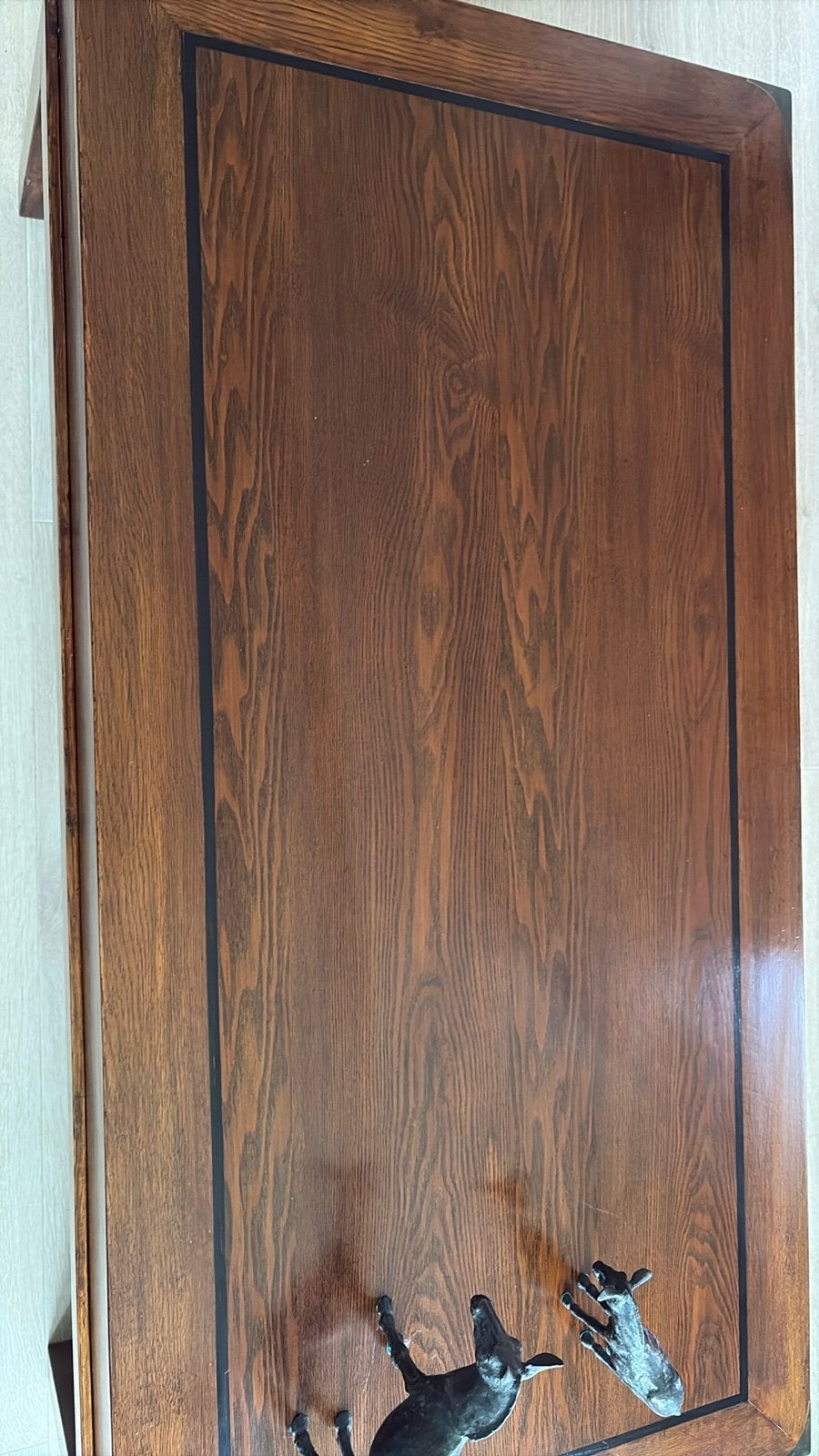 Rechthoekige salontafel met 3 laden, Ophalen, Rechthoekig