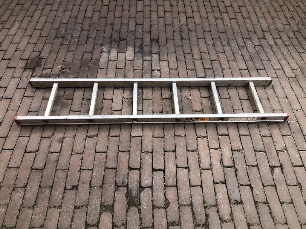 Aluminium ladder 1,75m, Ophalen, Gebruikt, Ladder, Minder dan 2 meter
