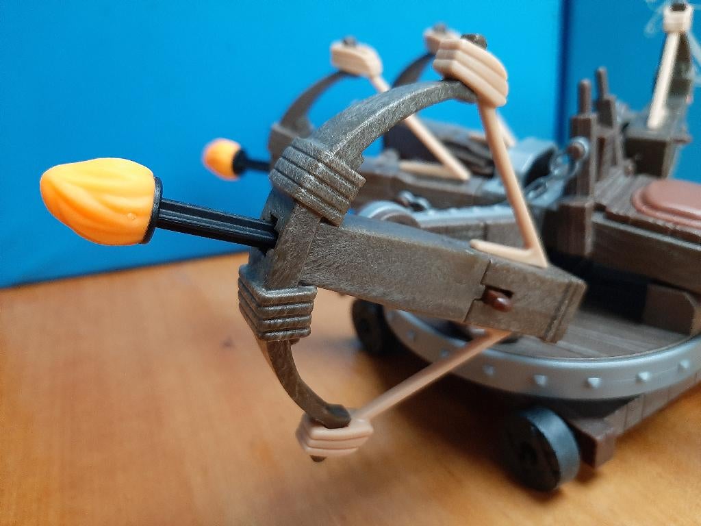 Ridders dragons 9249 Eret met viervoudige ballista 100%, Kinderen en Baby's, Speelgoed | Playmobil, Verzenden, Zo goed als nieuw