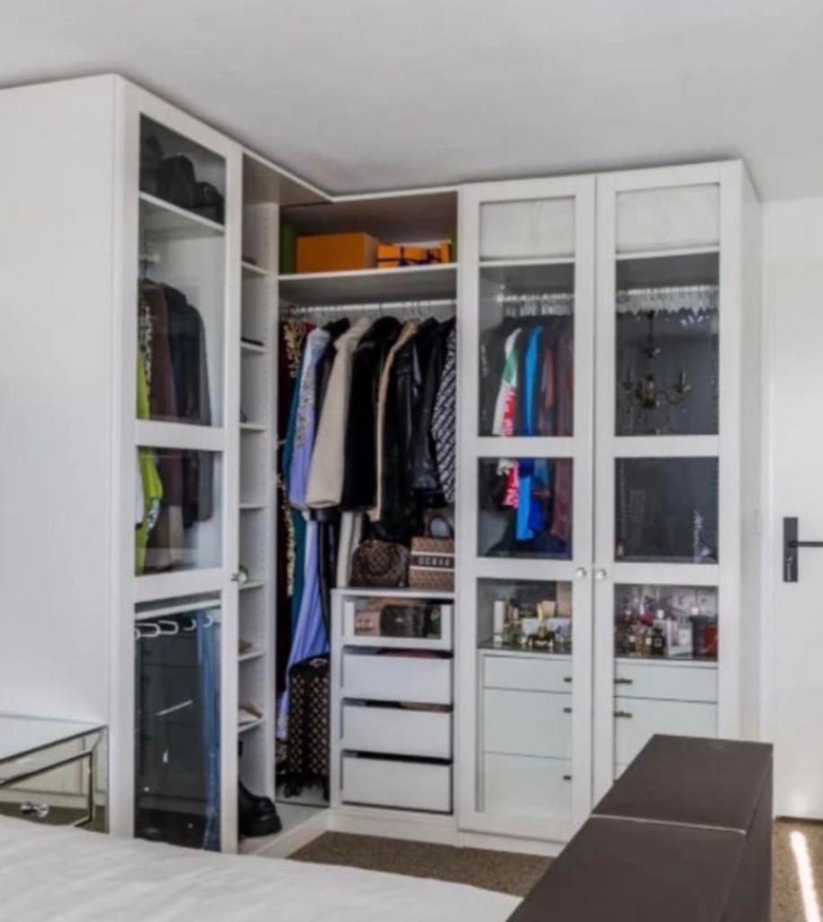 IKEA PAX Kledingkast met ZARA Home details (236cm hoog), Met deur(en), Gebruikt, 200 cm of meer, Modern, Elegant