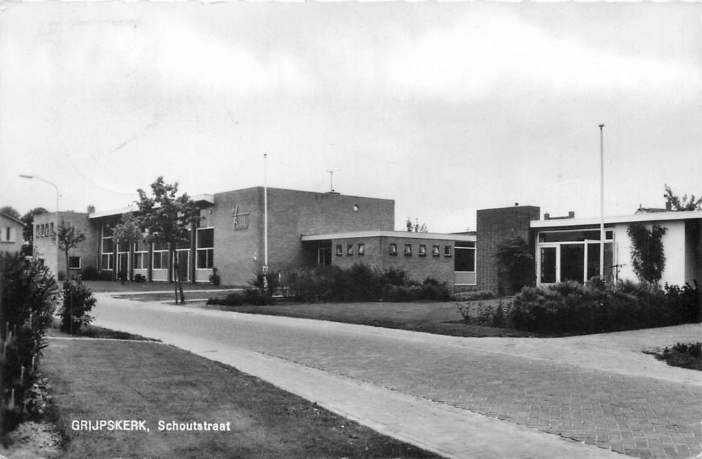 378-323-019 Grijpskerk Schoutstraat, Verzenden, Voor 1920, Groningen