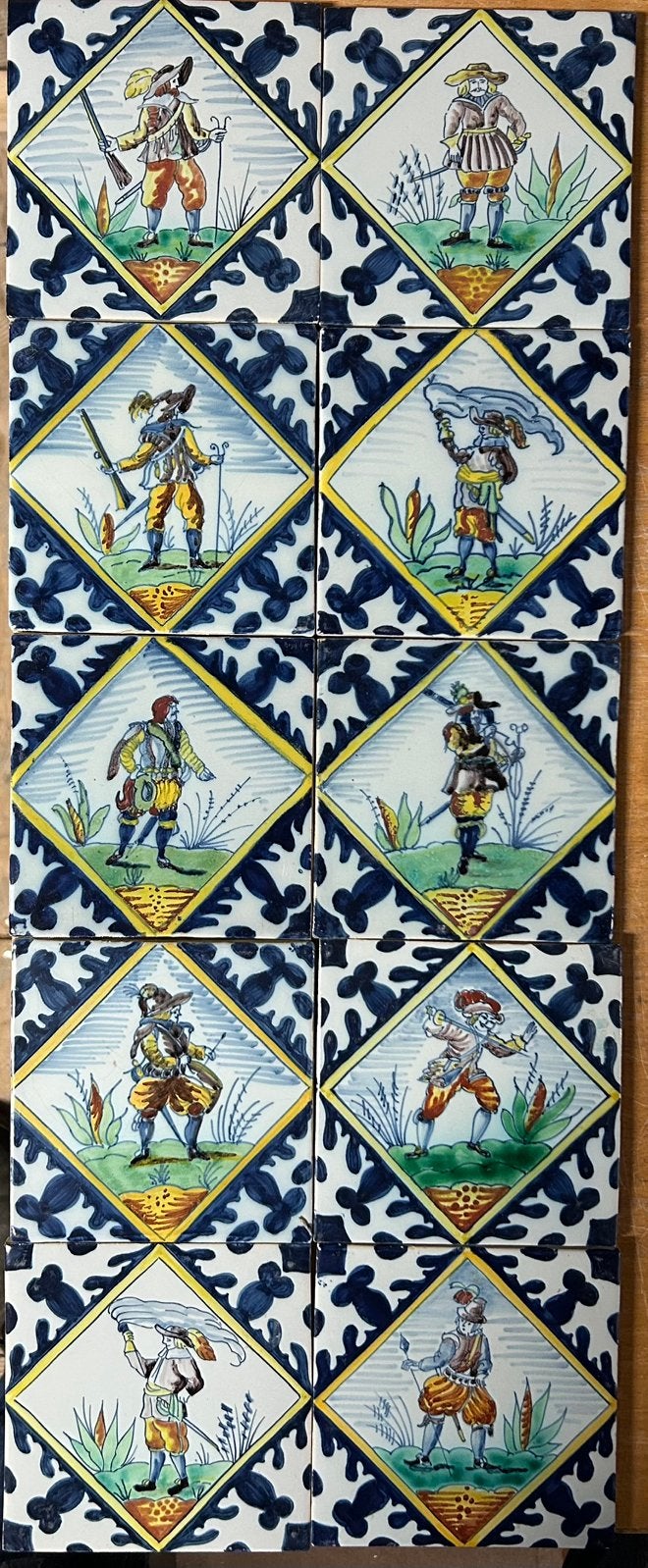 Tichelaar tegeltjes handgemaakt in de vorige eeuw, Ophalen of Verzenden