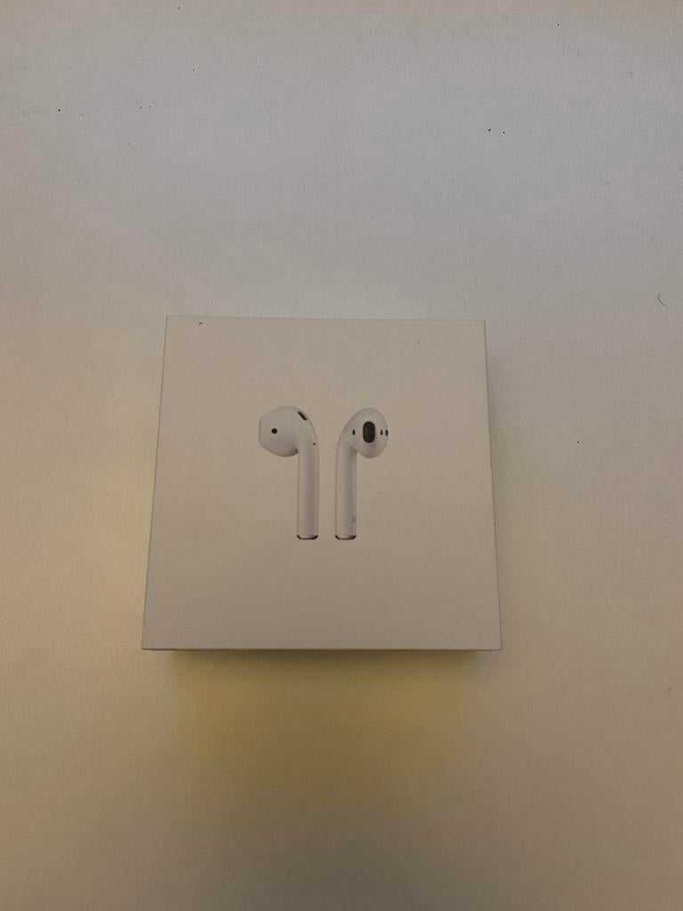 Airpods 2e generatie, Telecommunicatie, Mobiele telefoons | Oordopjes, Ophalen, Zo goed als nieuw, Wit, Apple