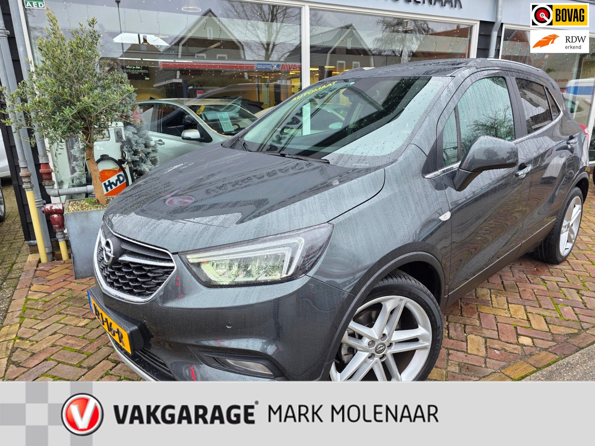 Opel MOKKA X 1.4 Turbo Innovation automaat,leder,opendakbose, Auto's, Gebruikt, Leder, 1364 cc, SUV of Terreinwagen