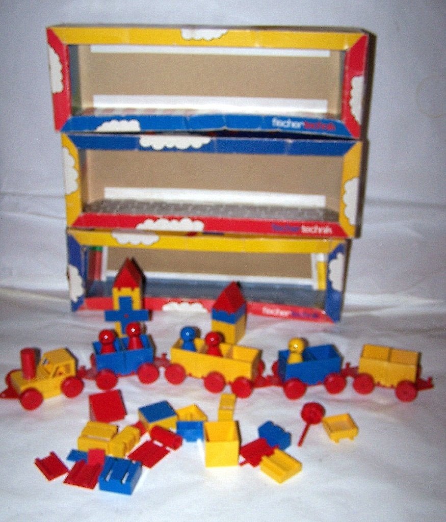 Vintage Fischer Technik speelgoed (3-6 jaar). Zeldzaam/nieuw, Ophalen of Verzenden, Zo goed als nieuw