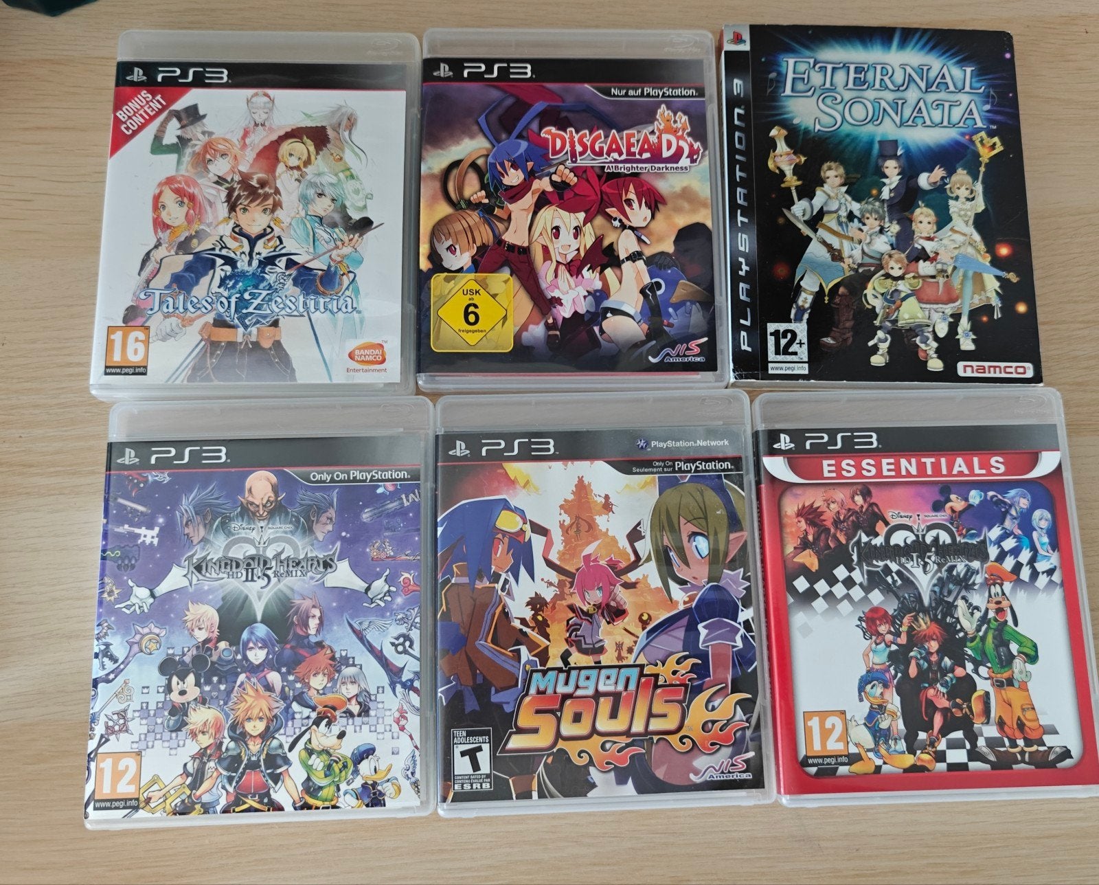 PS3 RPG Games: Final Fantasy, Tales of Xillia, Disgaea, Spelcomputers en Games, Games | Sony PlayStation 3, Gebruikt, 1 speler