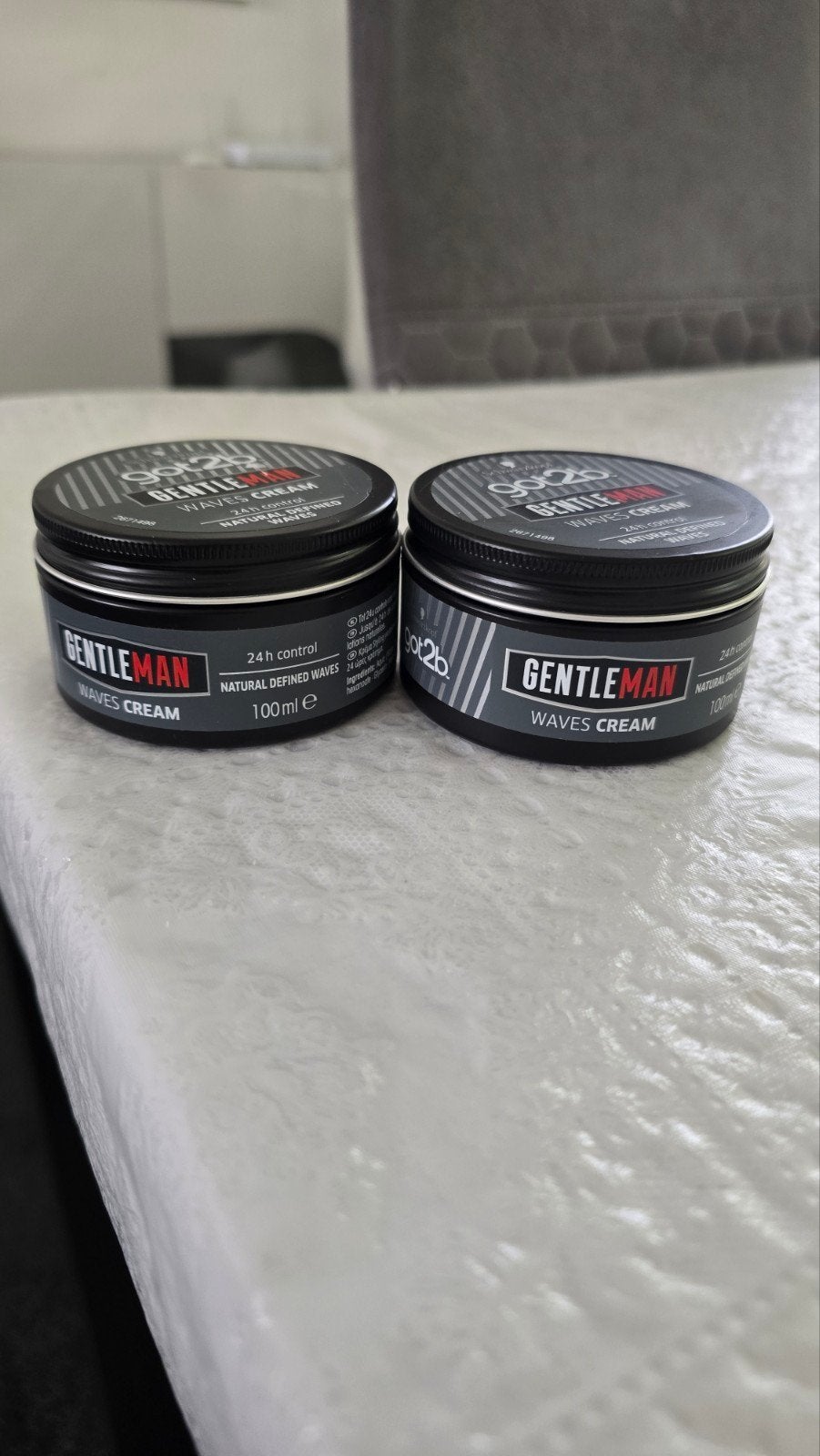 Got2b Gentleman Waves Cream - 2 stuks, Ophalen of Verzenden, Nieuw, Gel, Wax, Haarlak of Mousse
