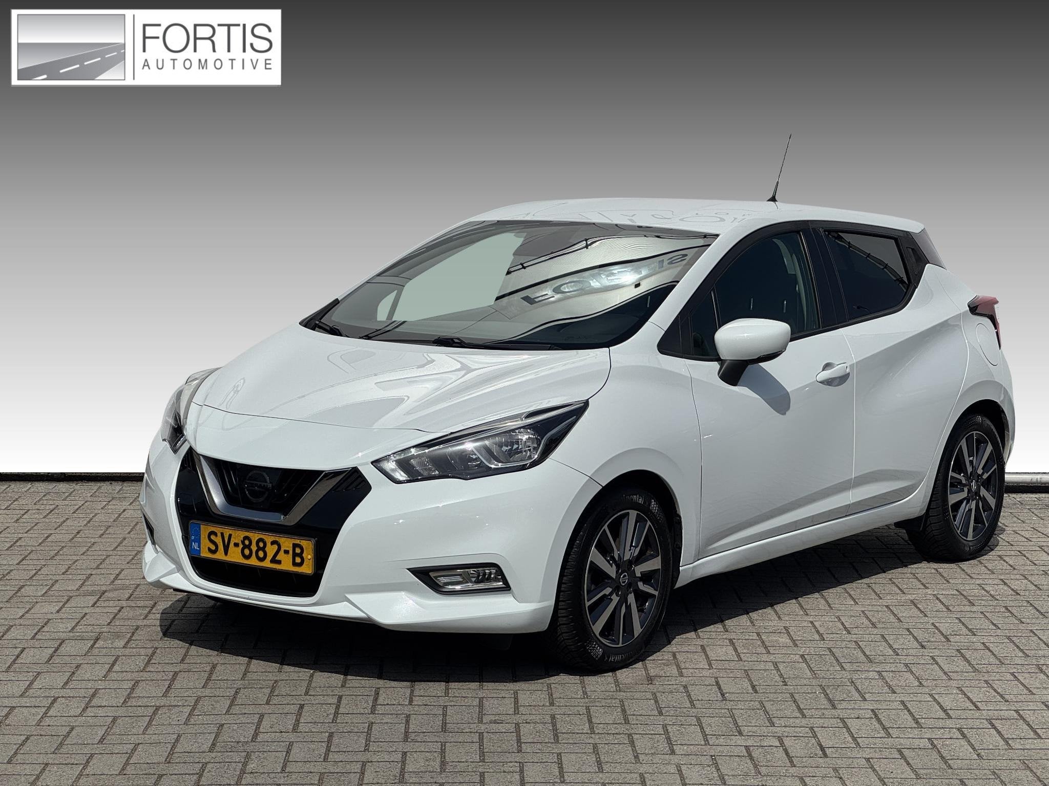 Nissan Micra 0.9 IG-T N-Connecta 110PK |NL-AUTO | NAVI | AIR, 898 cc, Stof, Euro 6, 525 kg